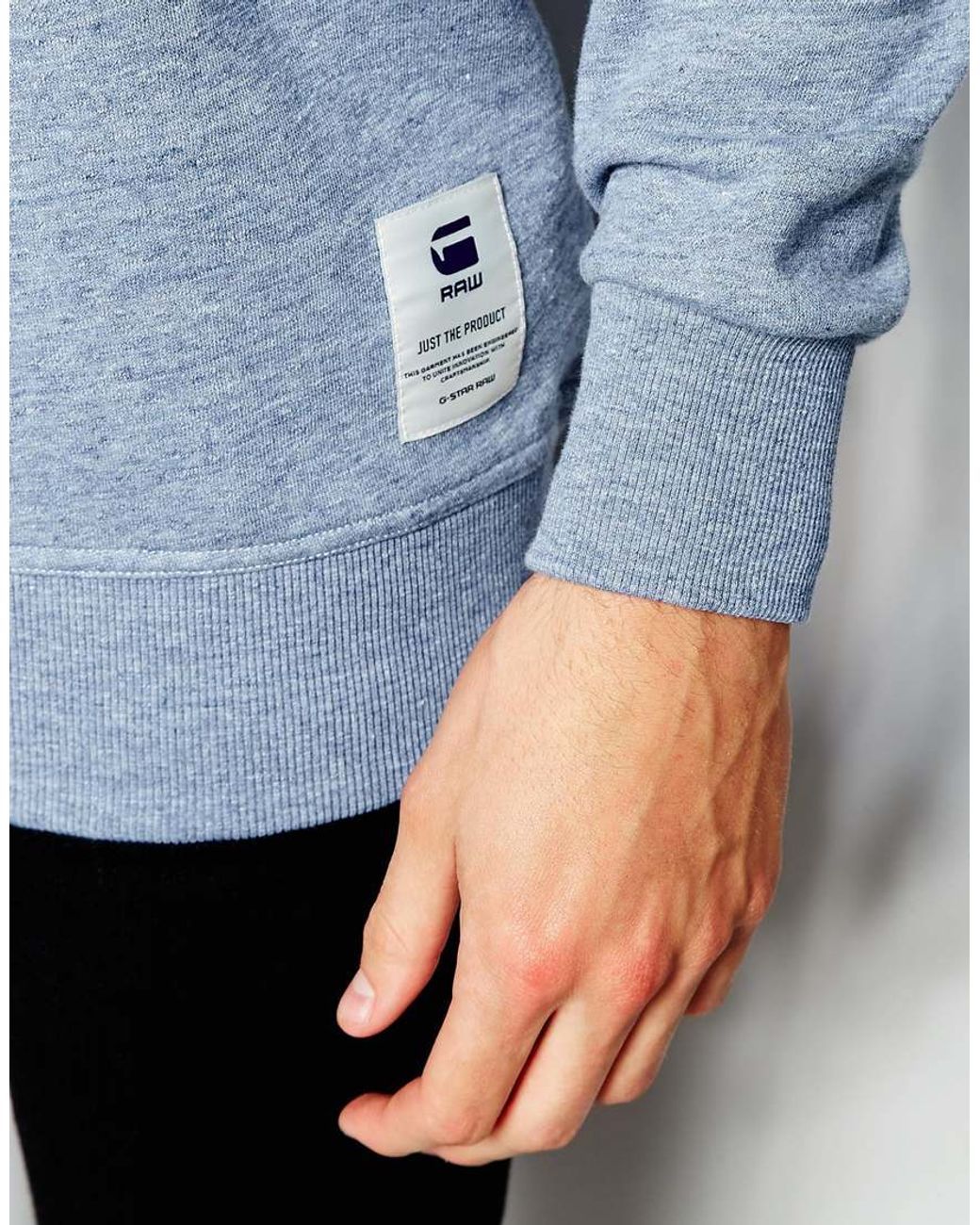 G-Star RAW Fleece Crew Sweatshirt Resap 