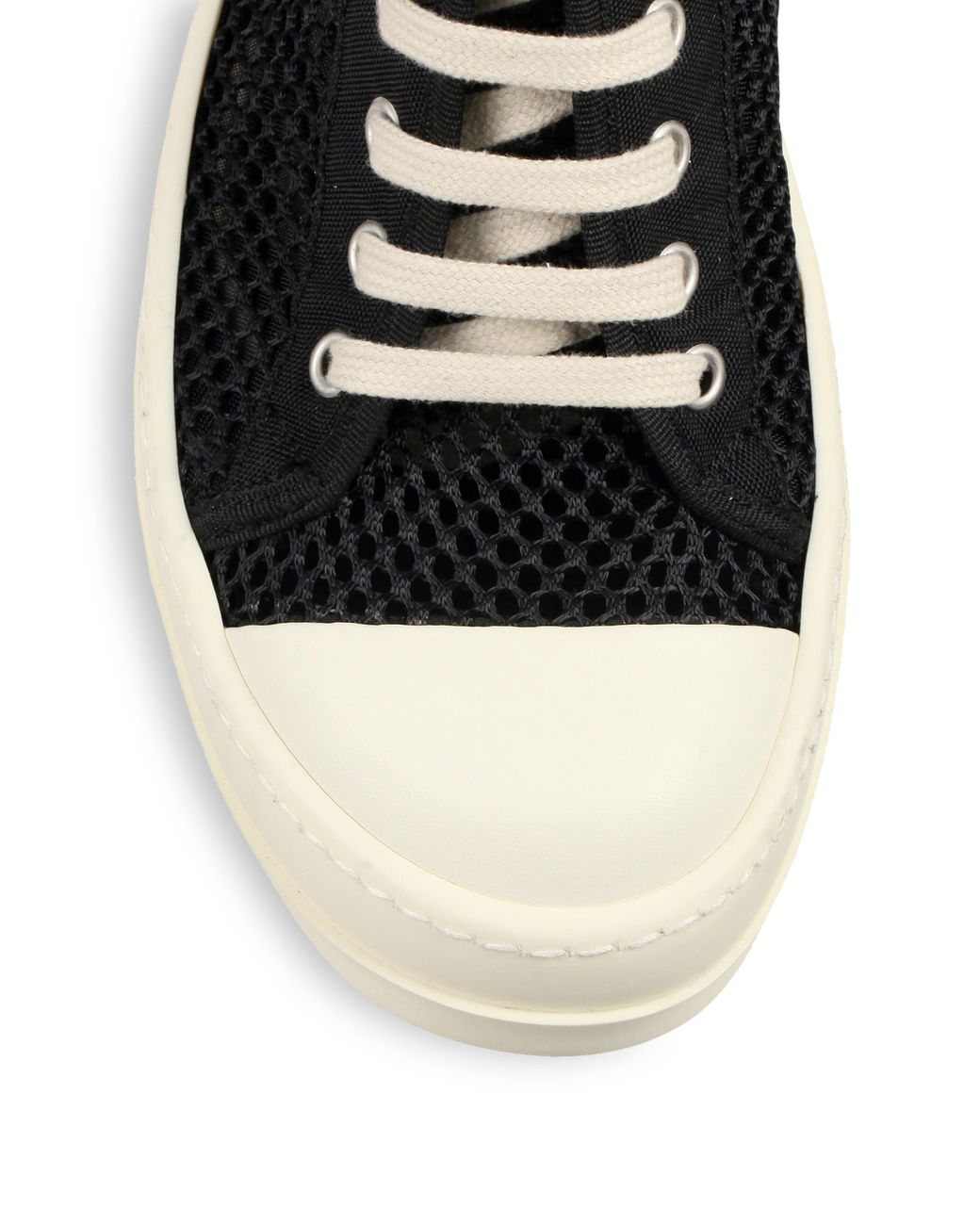 Rick Owens DRKSHDW Ramones Mesh Canvas 