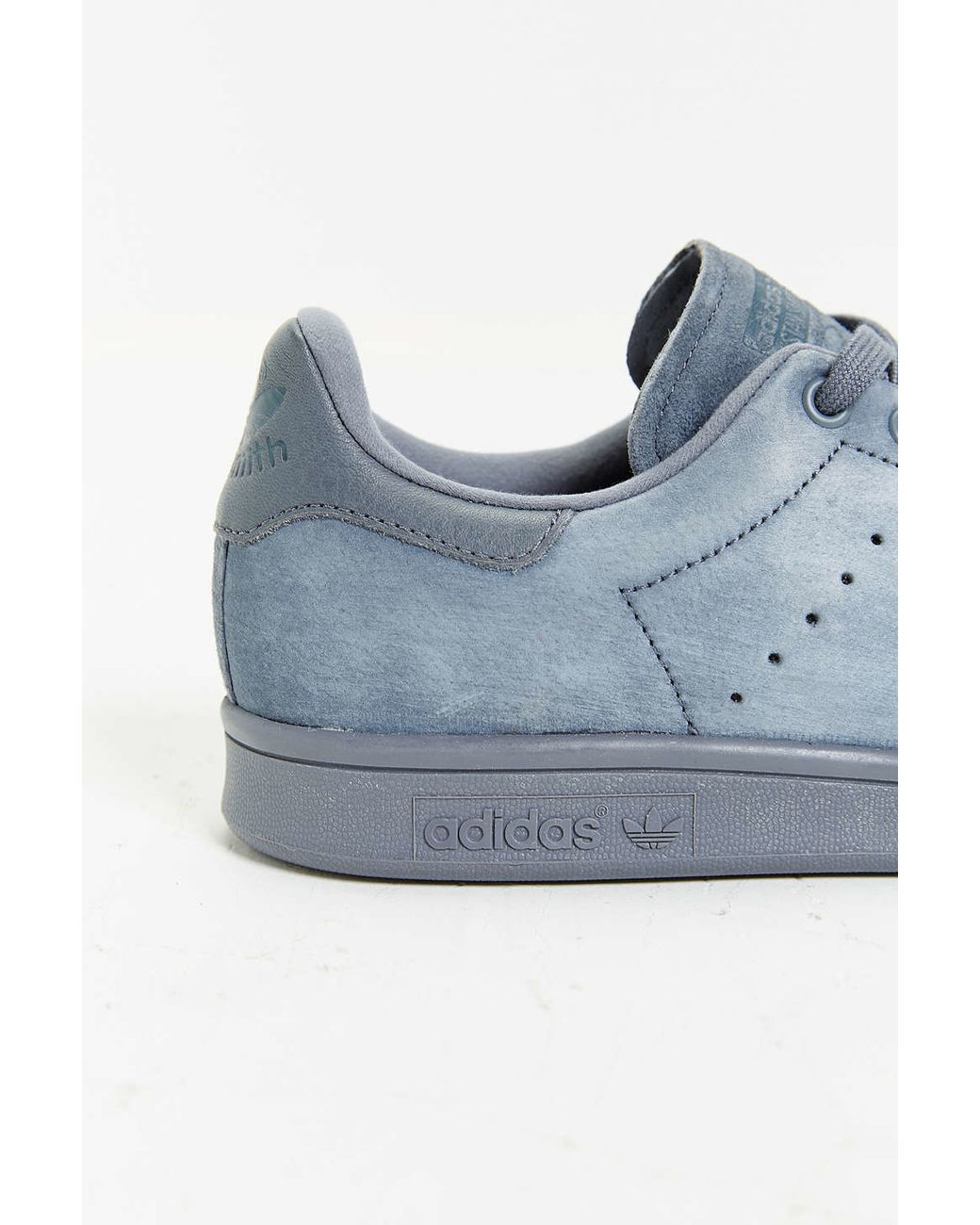 adidas Originals Suede Stan Smith Sneaker in Gray for Men | Lyst