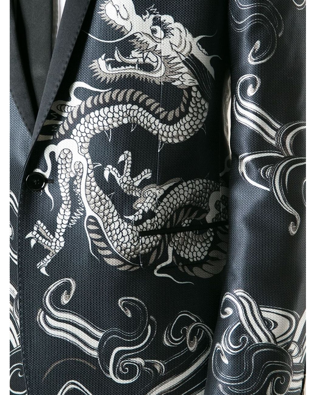 Dragon clearance print coat