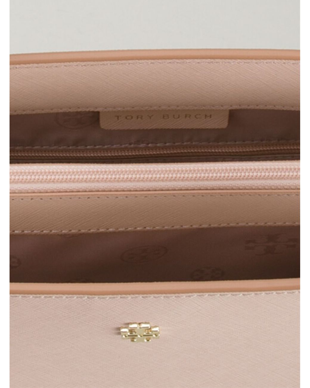 Tory Burch 'York' Buckle Tote in Pink