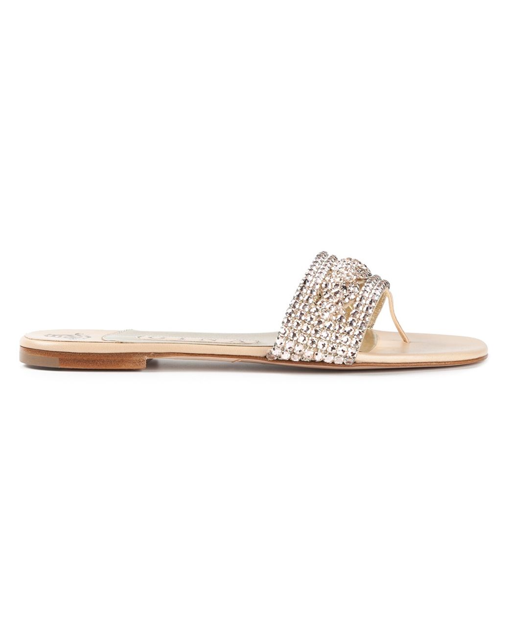 Gina Athena Sandals in Metallic Lyst UK