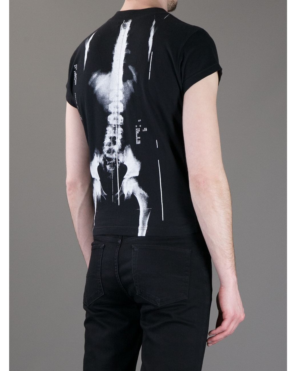 Jean paul gaultier x ray shirt Clearance