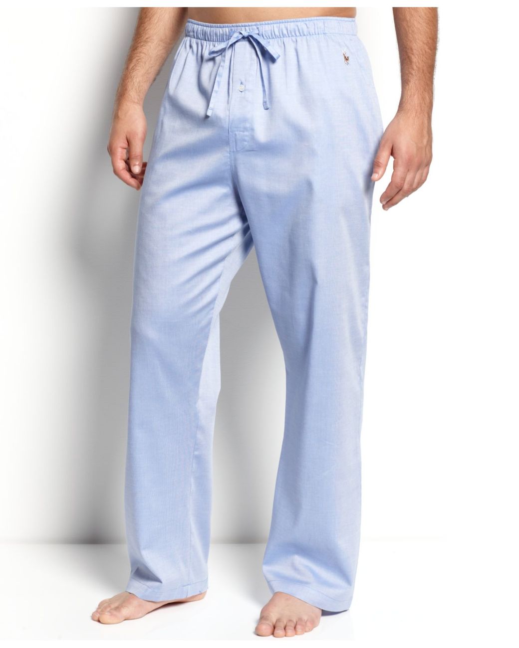 Polo Ralph Lauren Men's Woven Oxford Pajama Pants in Blue for Men | Lyst