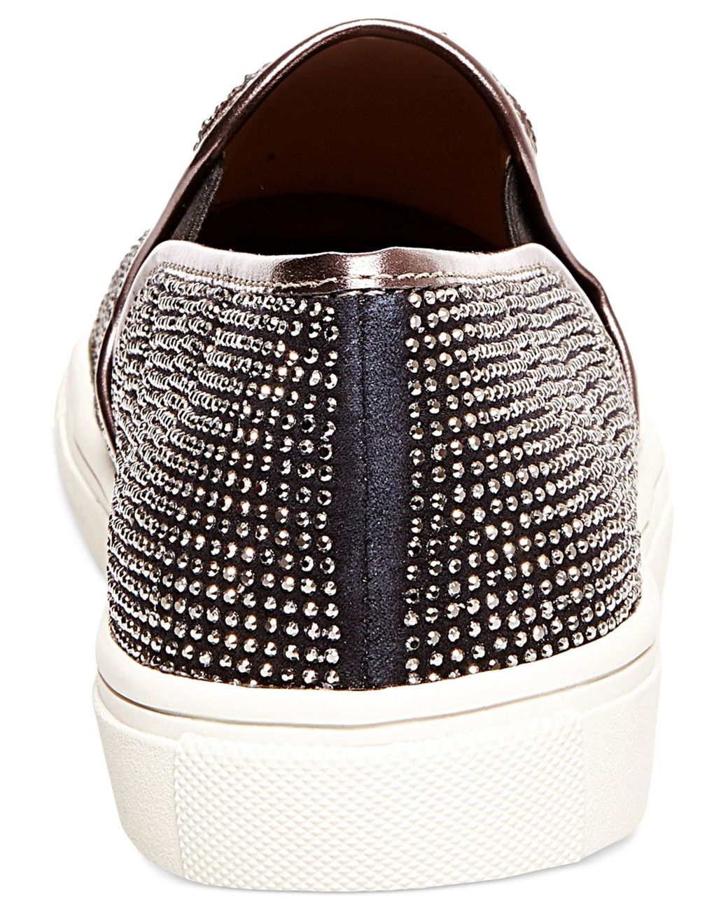 Black rhinestone slip sales on sneakers