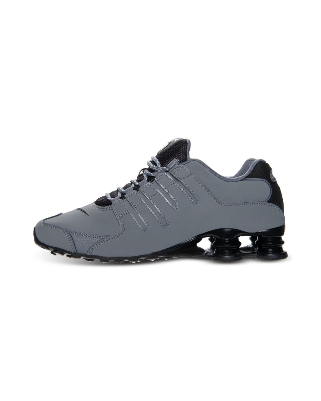 Nike Mens Shox Nz Eu Running Sneakers in Gray for Men | Lyst