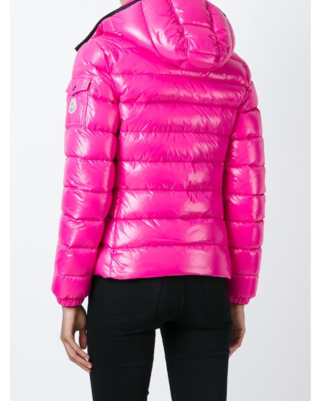Moncler Bady Quilted Jacket in Pink | Lyst UK