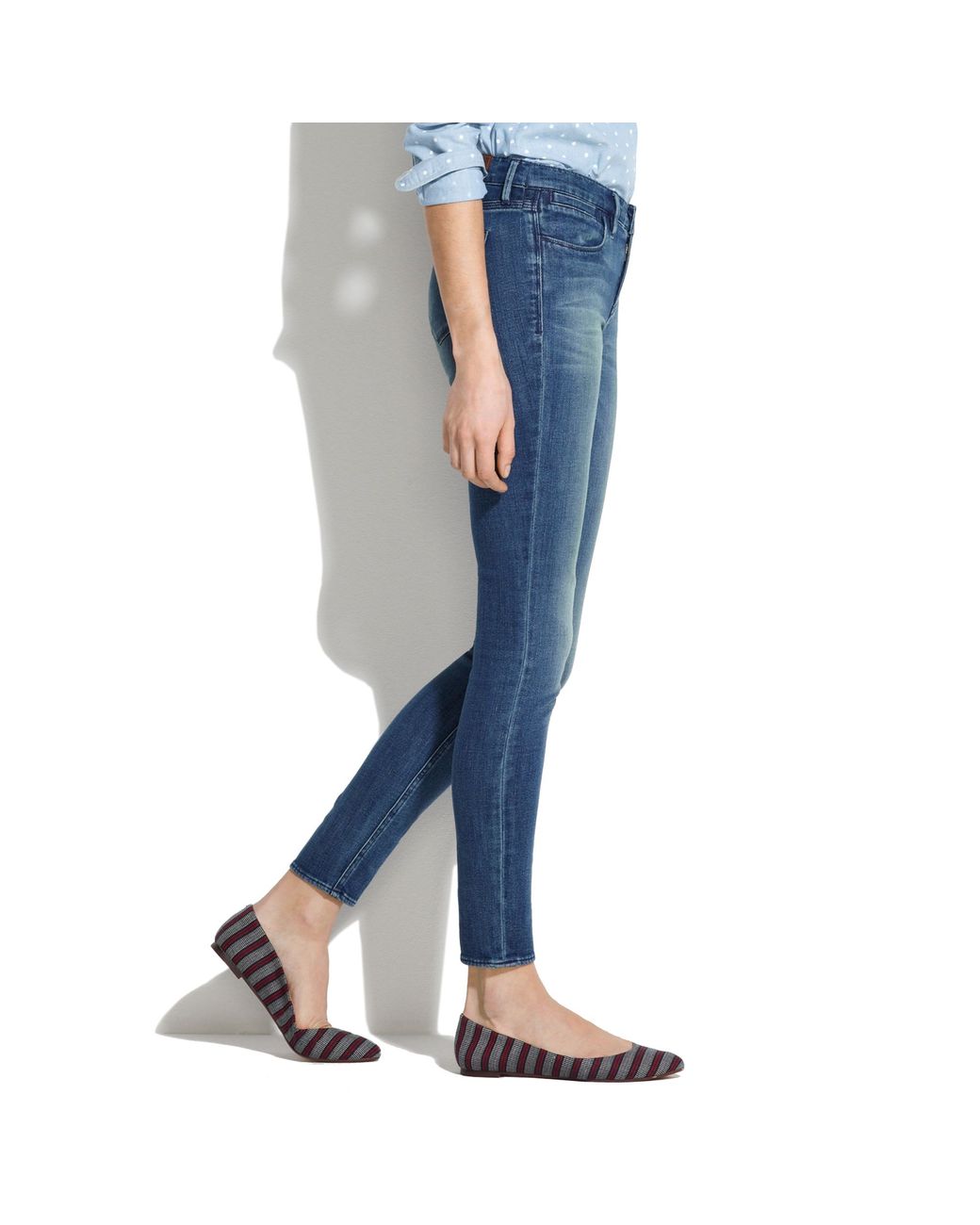 Madewell Skinny Skinny Ankle Jeans In 