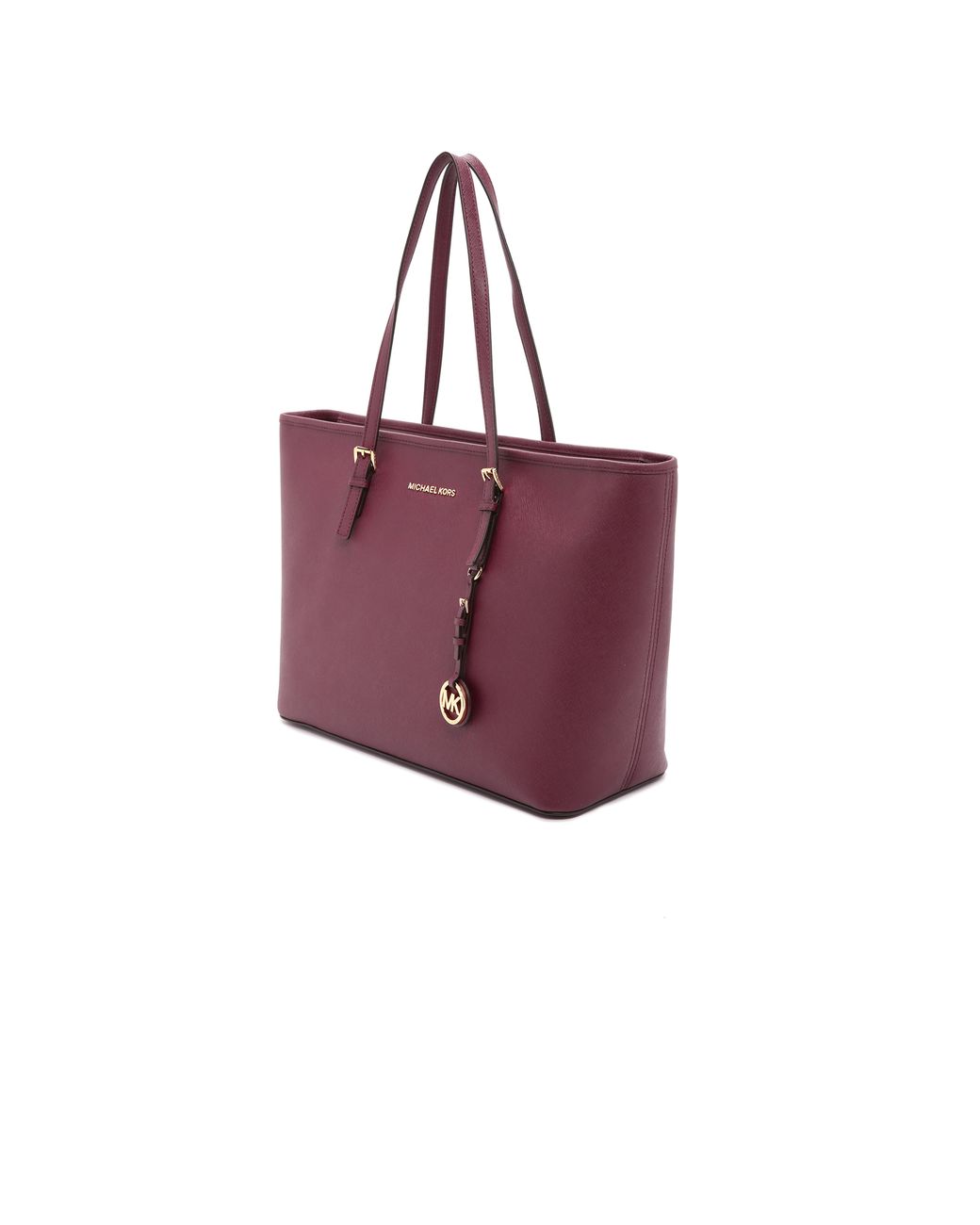 MICHAEL Michael Kors Jet Set Multifunctional Tote Merlot in