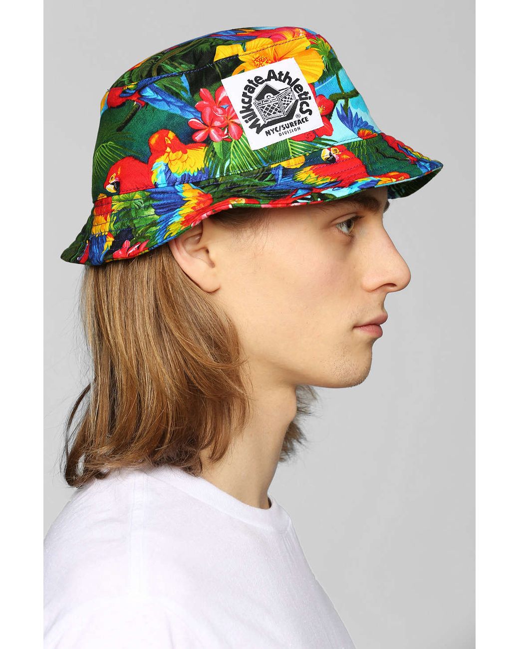 Milkcrate athletics tropical bucket hat cheap