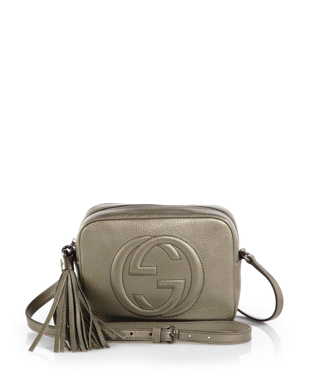 Gucci Metallic Leather Soho Disco Bag – Ascherman Home