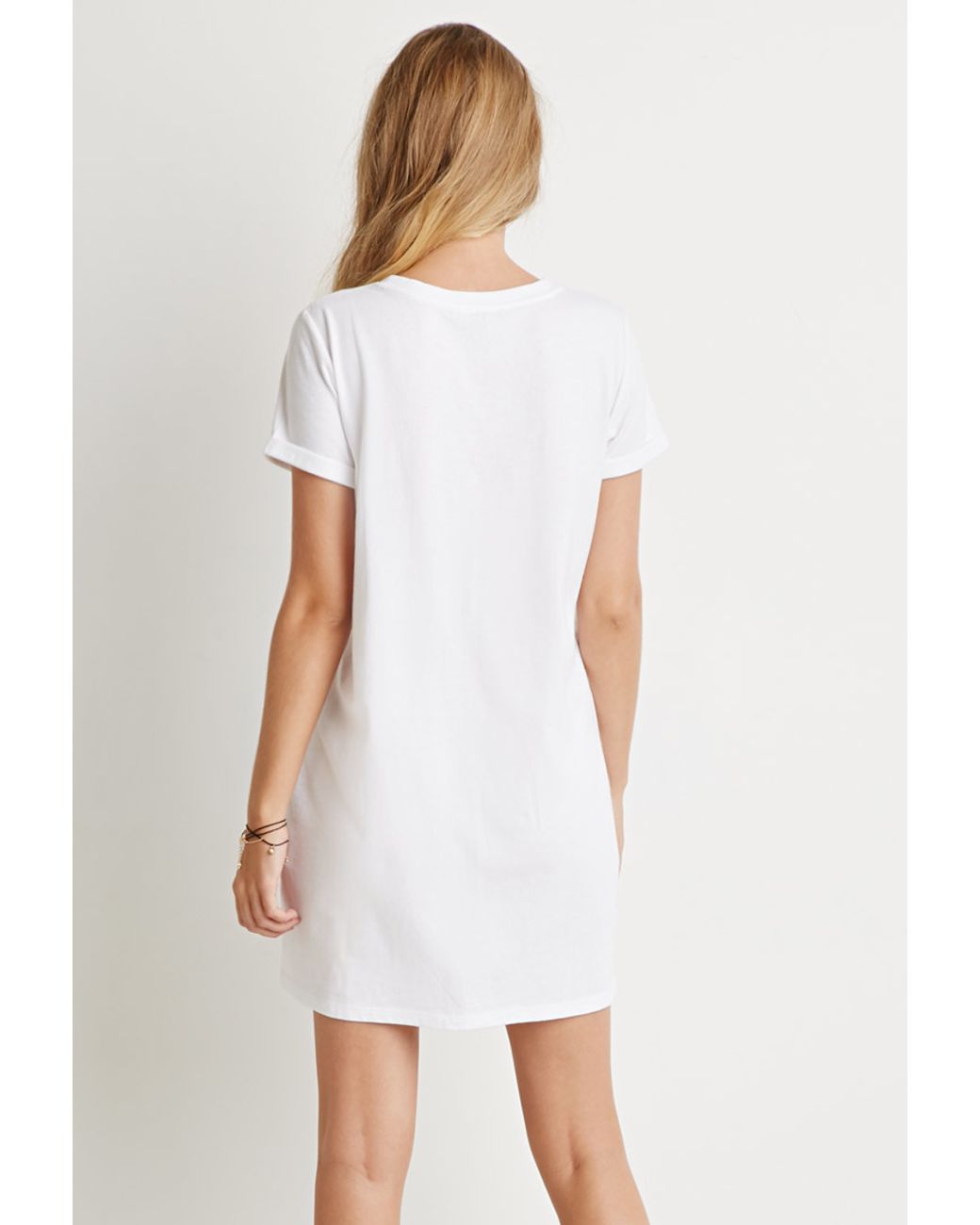 T shirt dress white Clearance
