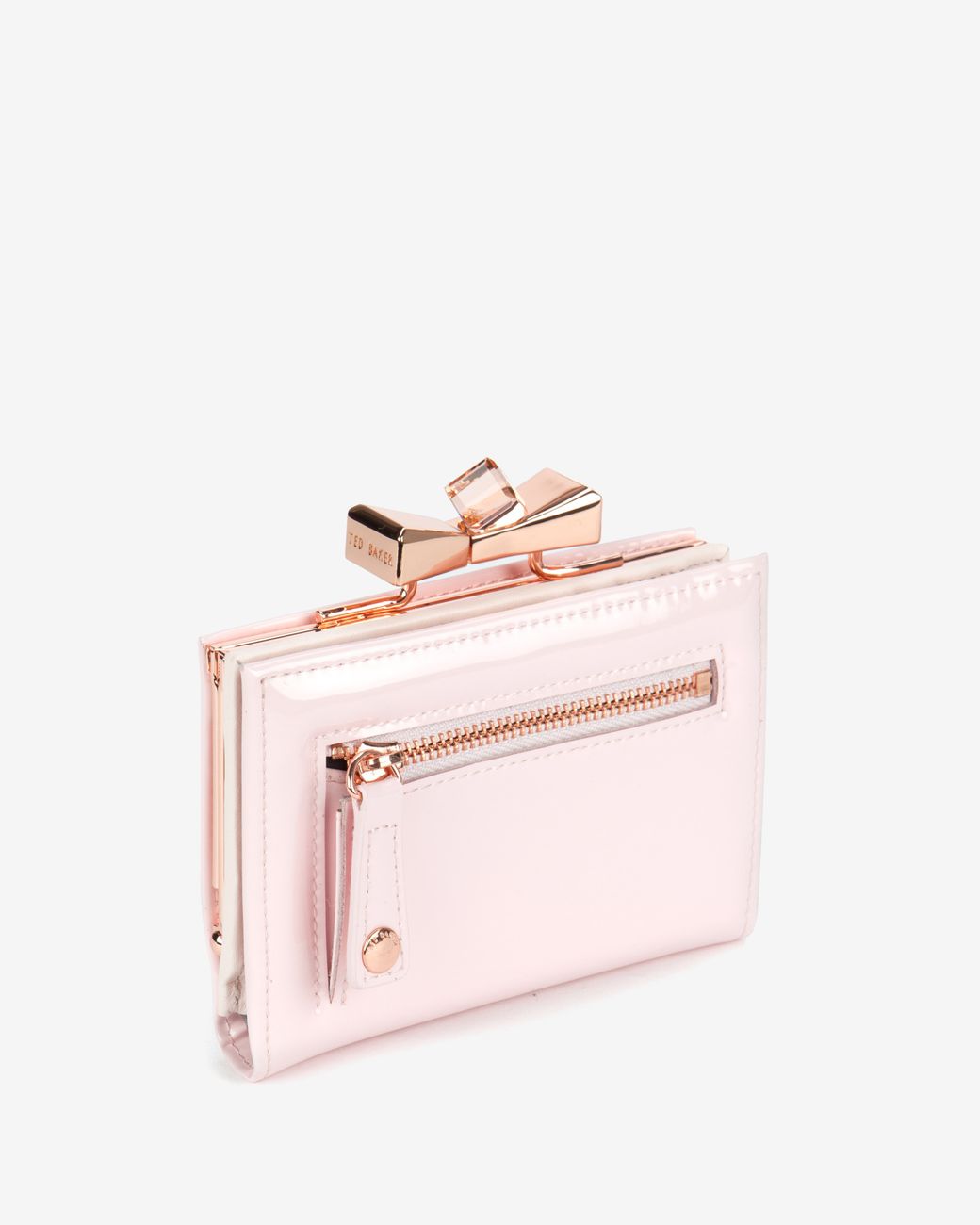 Array Vriend nederlaag Ted Baker Small Patent Crystal Purse in Pink | Lyst Canada