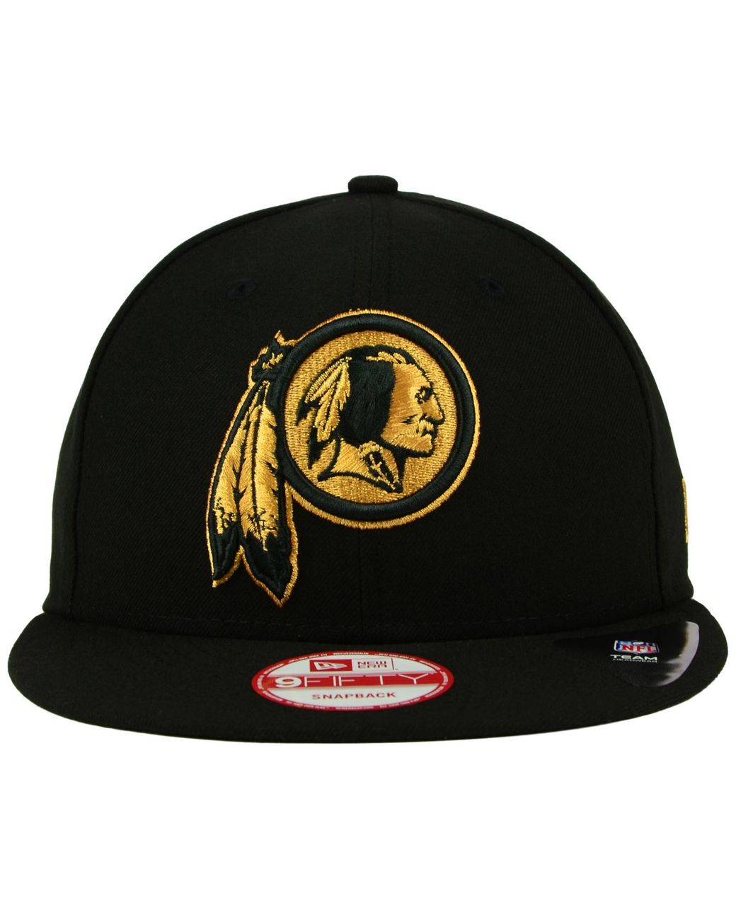 Black Metallic Gold 9fifty Snapback Cap 