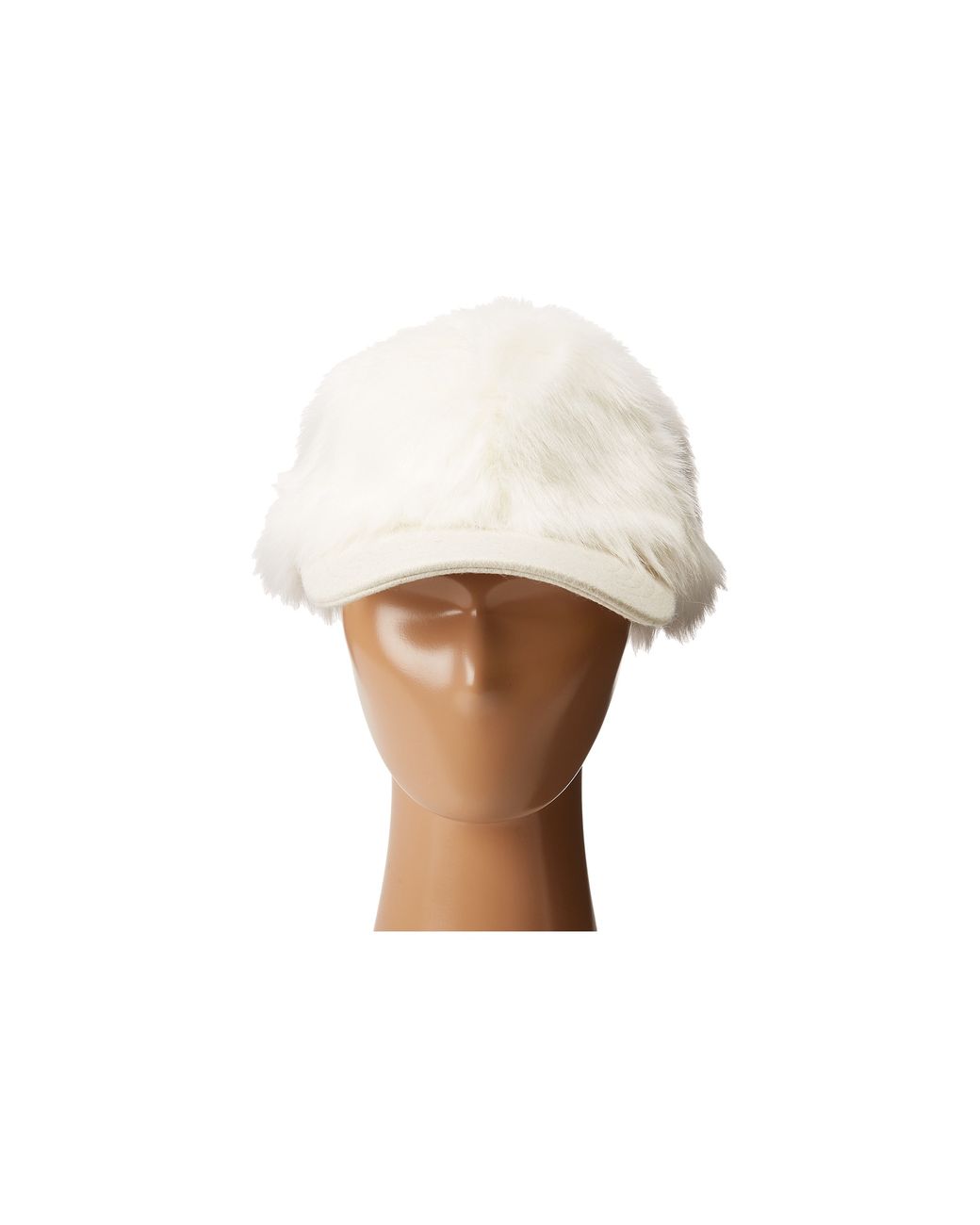BCBGMAXAZRIA Faux Fur Baseball Cap in 