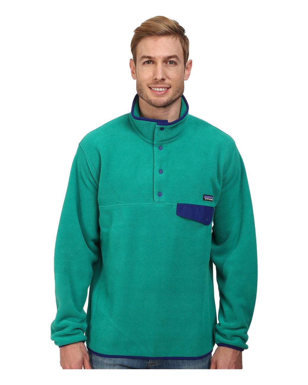 Patagonia snap t pullover green clearance