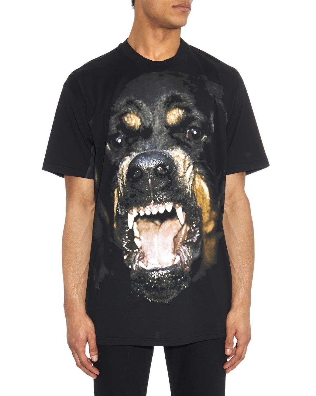 Givenchy Rottweiler Print T-Shirt in Black for Men | Lyst