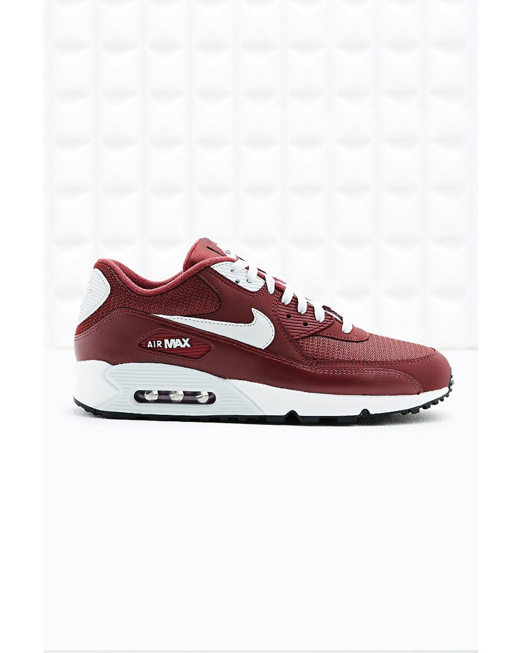 Nike Air Max 90 Og Leather Trainers in Burgundy in Brown for Men | Lyst UK
