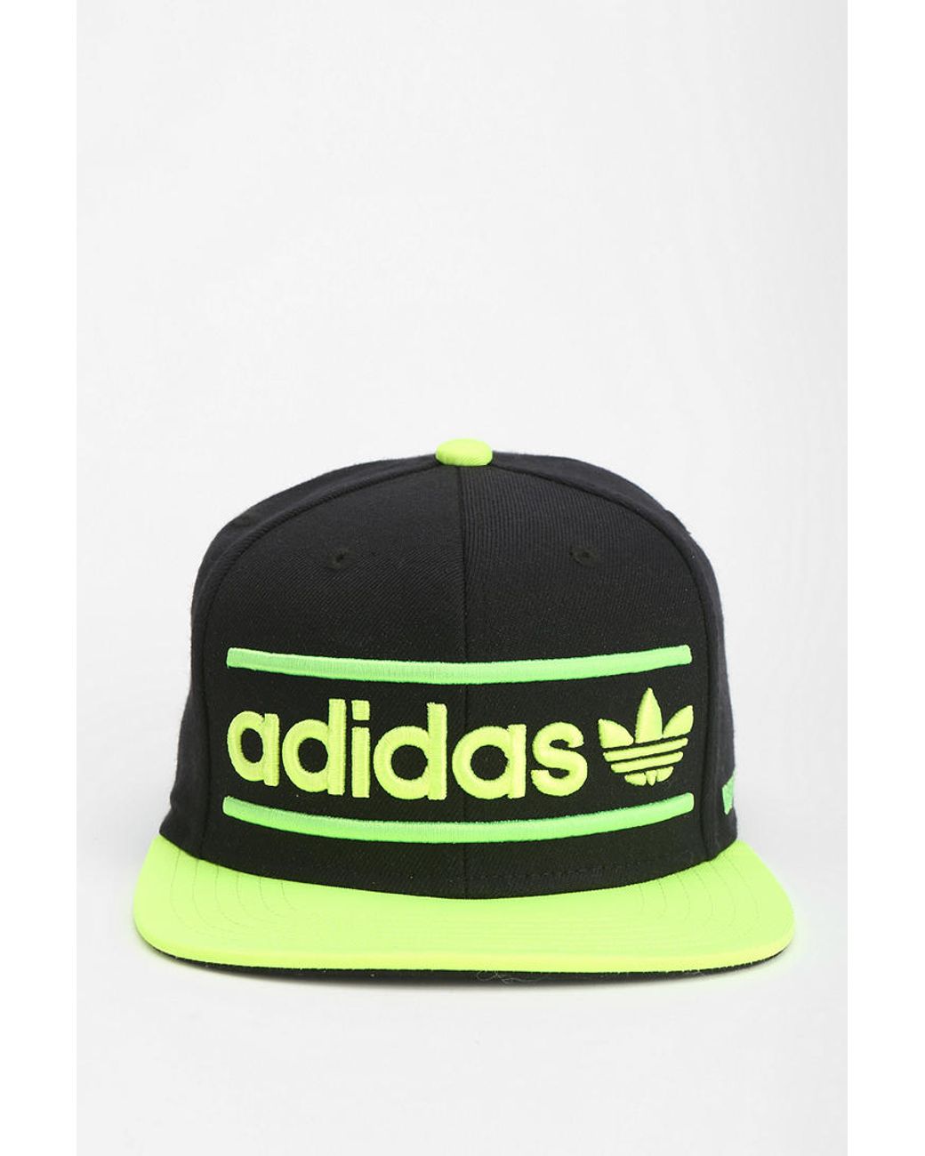 adidas Heritage Snapback Hat in Green Lyst