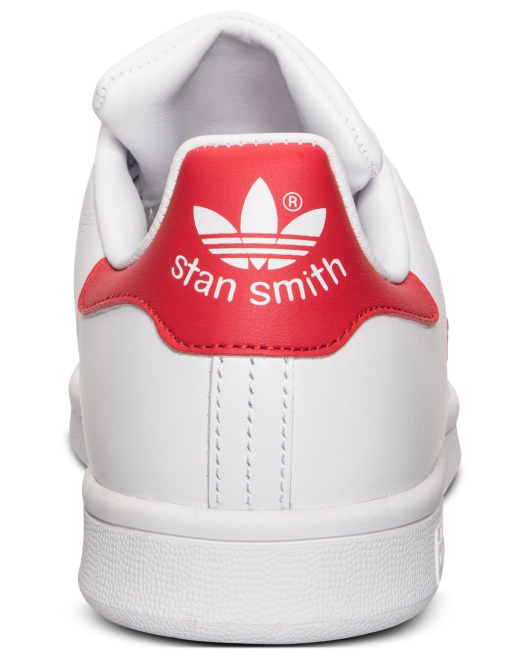 adidas Originals Women's Stan Smith Squiggly Casual Sneakers From Finish  Line in Red | Lyst