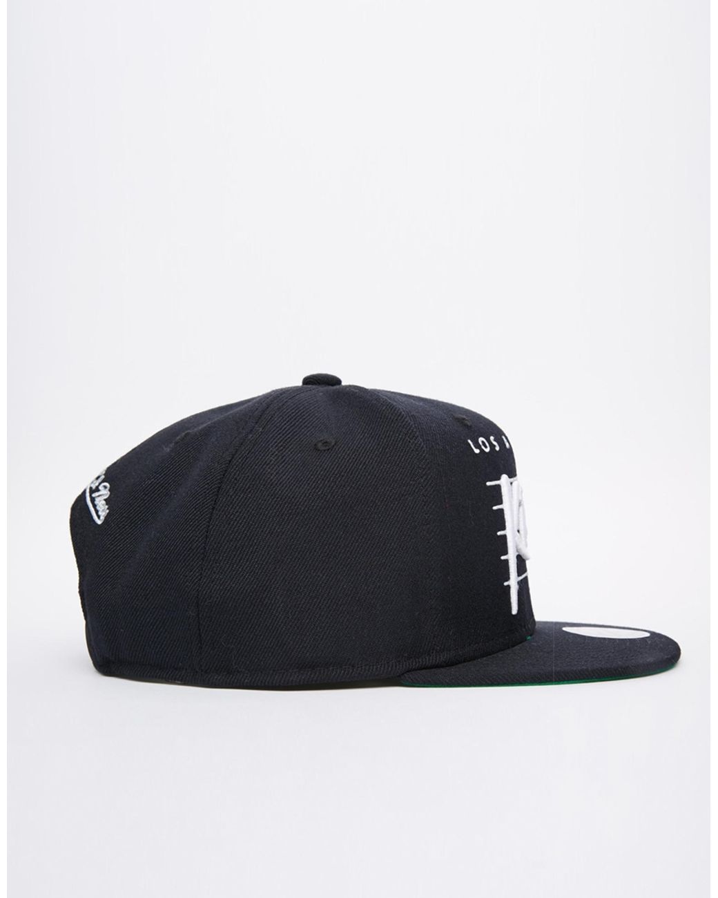 MITCHELL & NESS VINTAGE SCRIPT LA KINGS SNAPBACK (BLACK/GREY