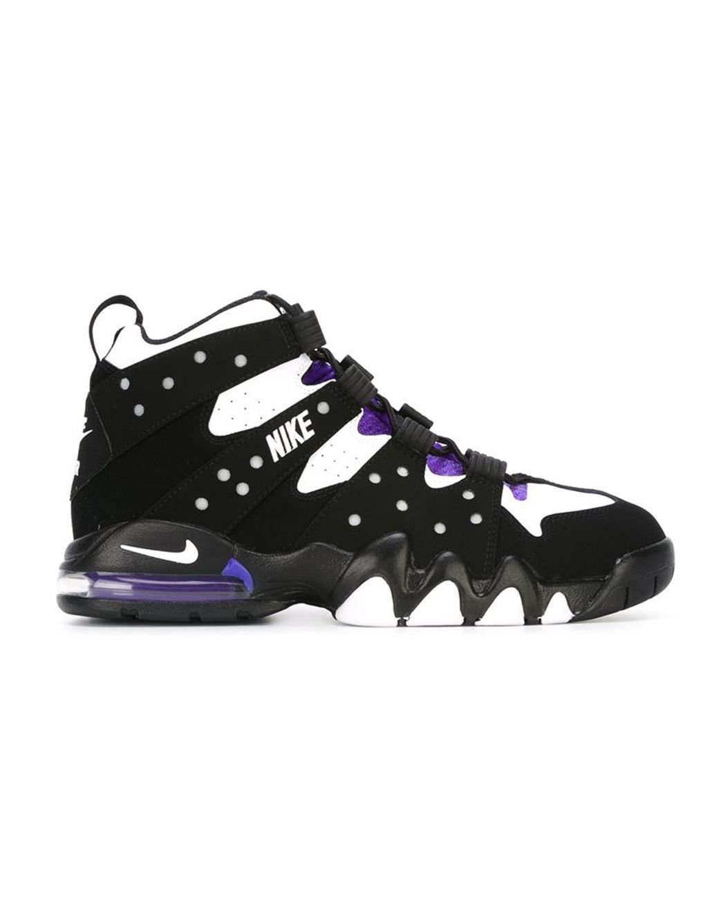 Nike 'air Max' Hi-top Sneakers in Black | Lyst