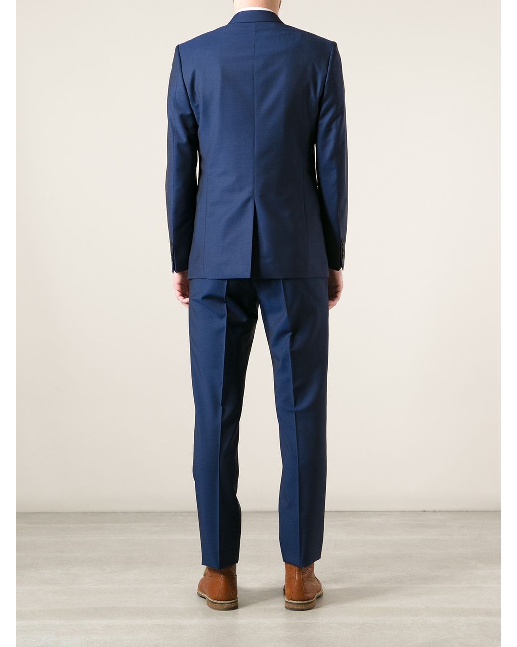 Paul Smith  Navy Soho SlimFit Puppytooth Wool Suit Trousers  Men  Navy Paul  Smith