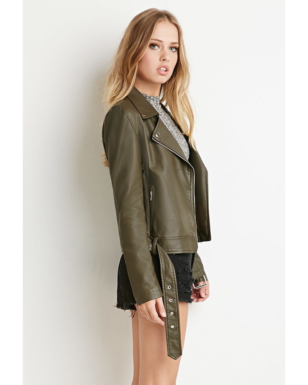 leather jacket forever 21