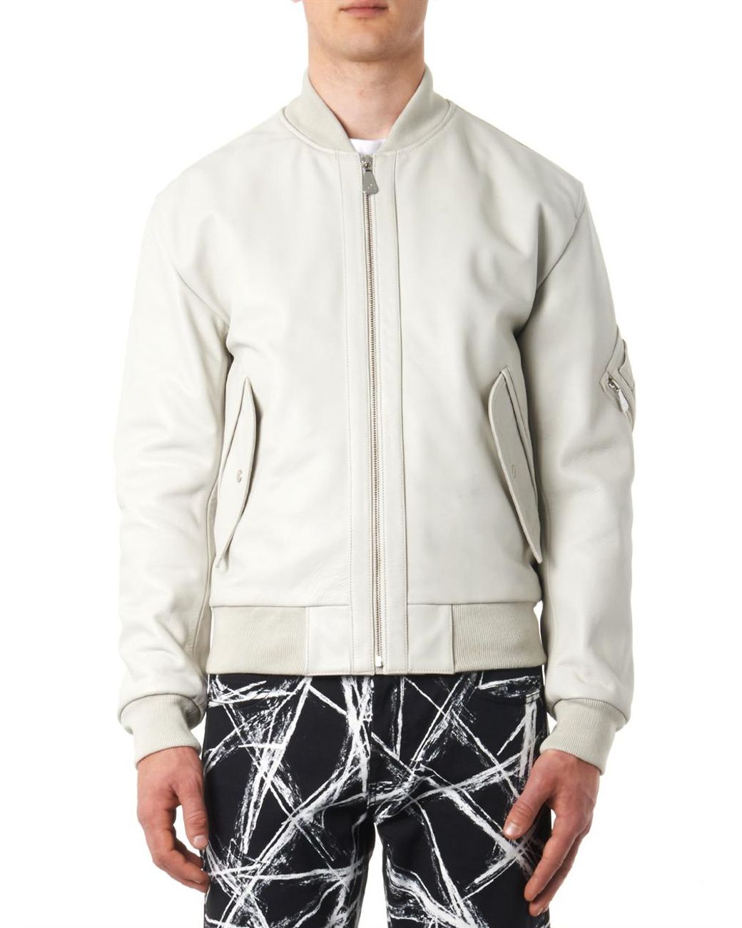 Mcq alexander shop mcqueen bomber jacket