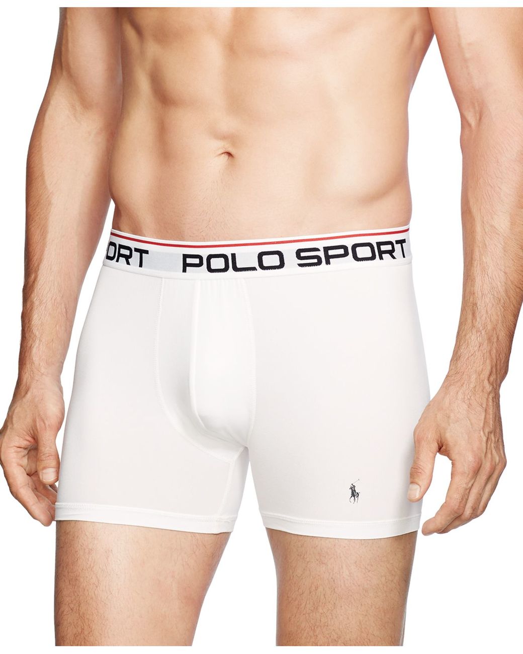 Polo Ralph Lauren Polo Sport Microfiber Stretch Boxer Briefs in White for  Men | Lyst