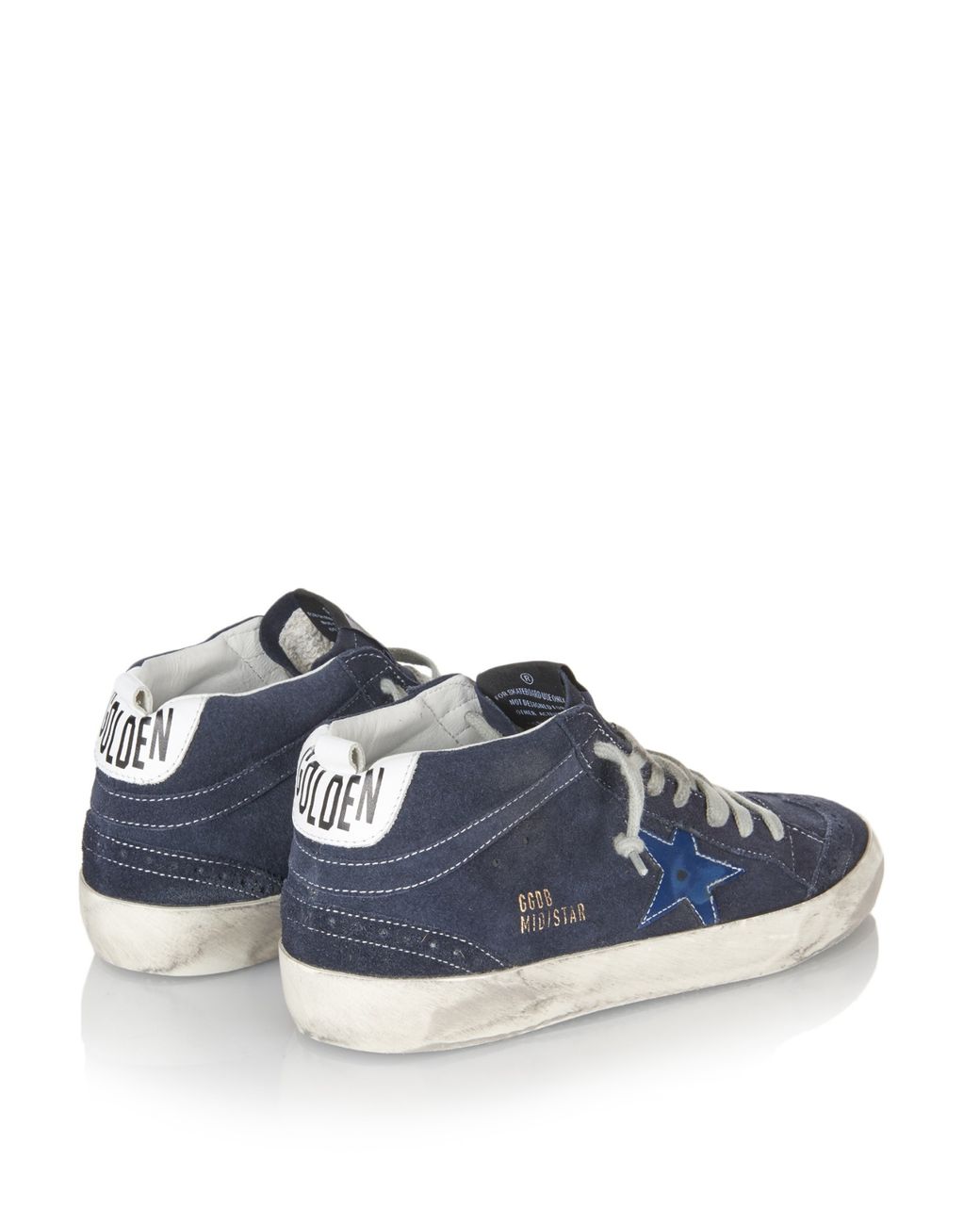 Navy blue golden goose on sale sneakers