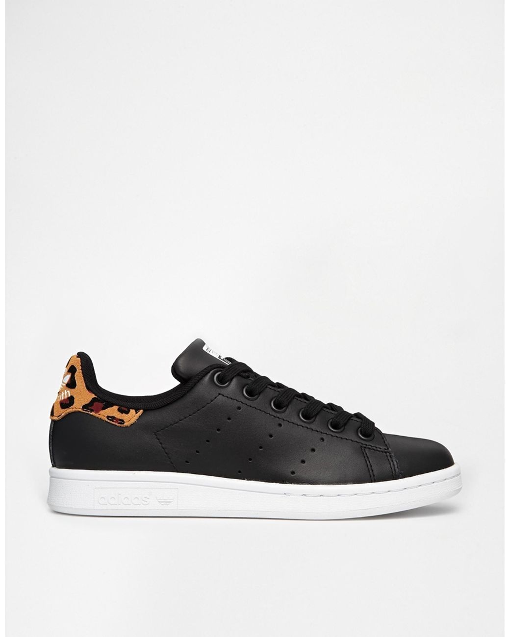 amplitude Oprechtheid Ondenkbaar adidas Originals Stan Smith Black Animal Print Sneakers | Lyst