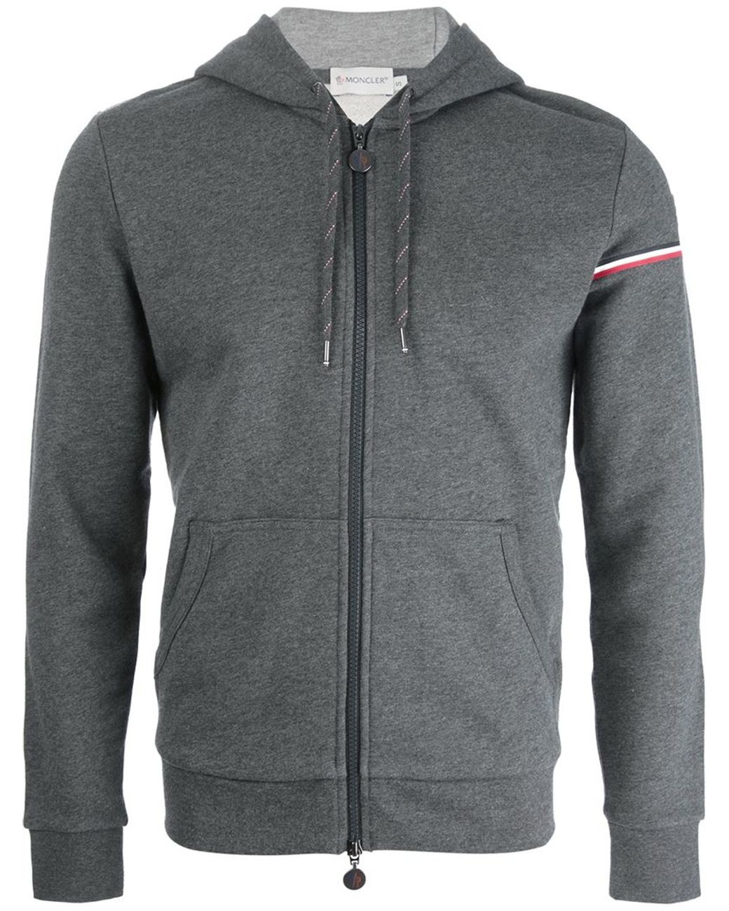 grey moncler hoodie