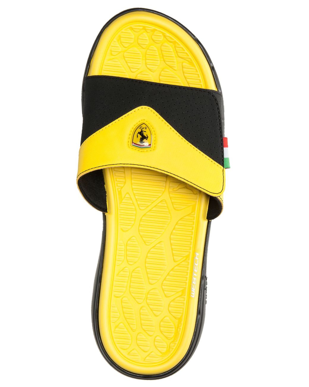 PUMA Men'S Ferrari Slide Sandals From Finish Line in Black Yellow (Yellow)  for Men | Lyst