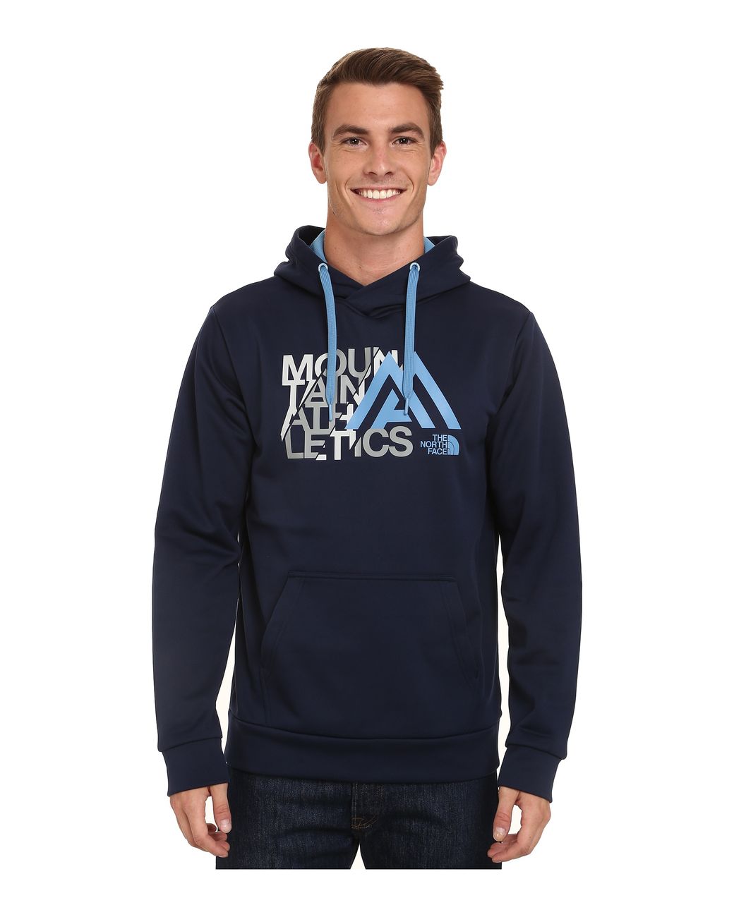 Schipbreuk Rechtsaf Ik denk dat ik ziek ben The North Face Mountain Athletics™ Graphic Surgent Hoodie in Blue for Men |  Lyst