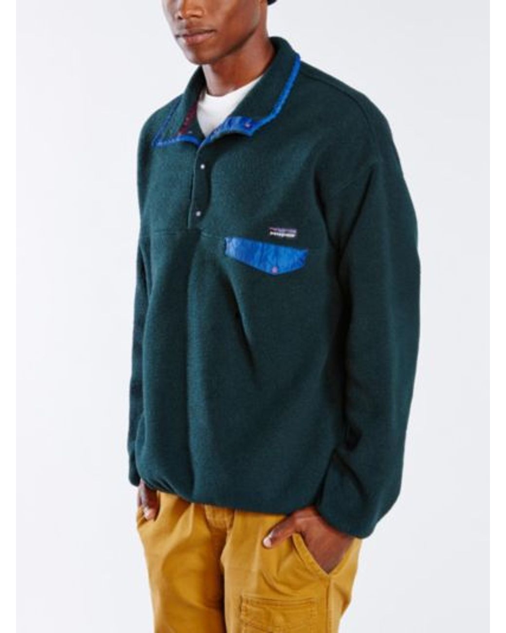 patagonia dark green fleece