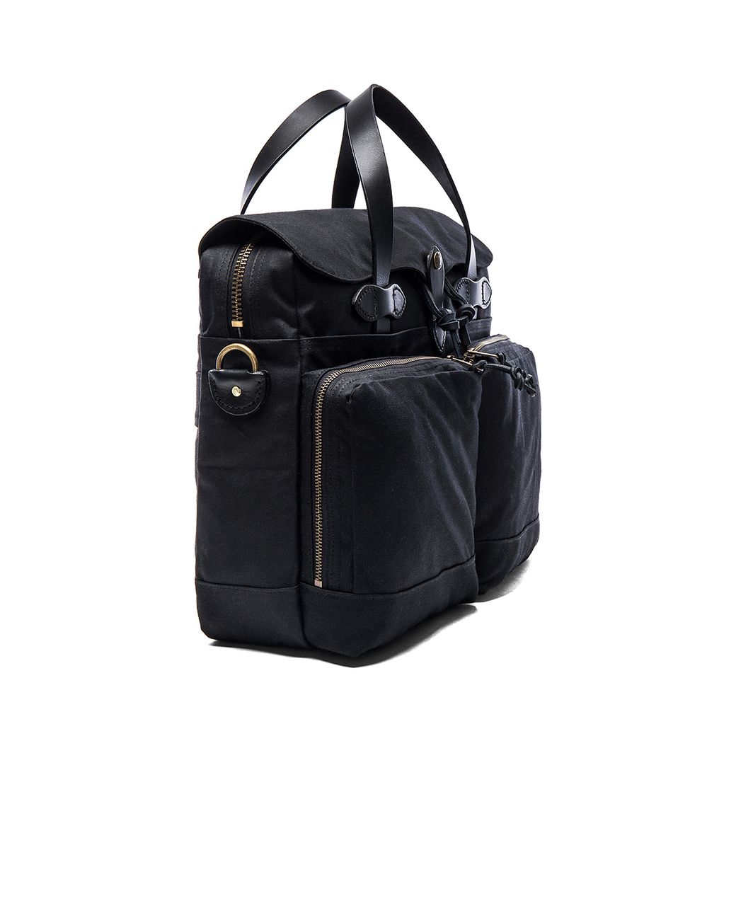 Filson 24 Hour Tin Cloth Briefcase in Black for Men | Lyst