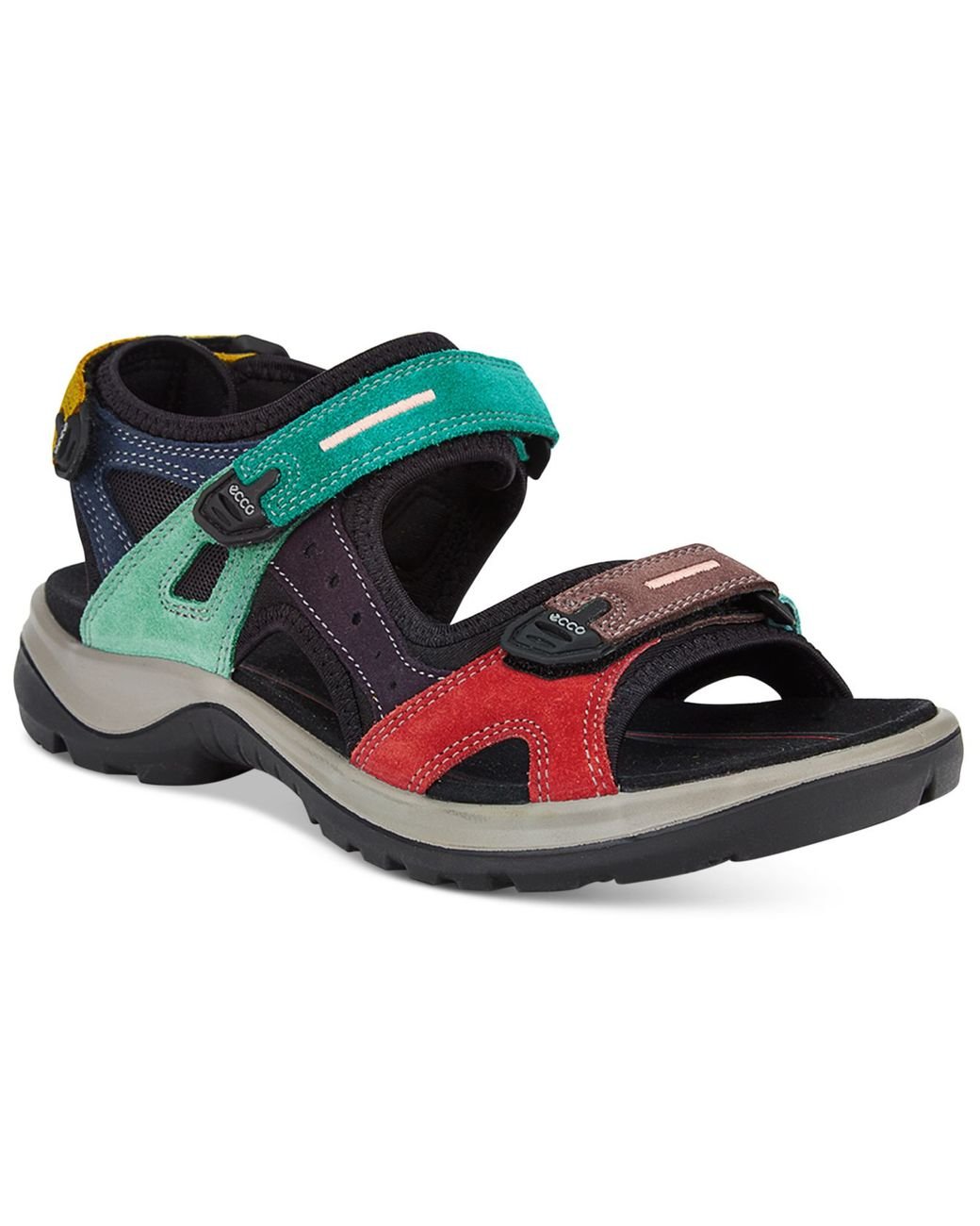 Ecco Women s Anniversary Yucatan Sandals in Black Lyst
