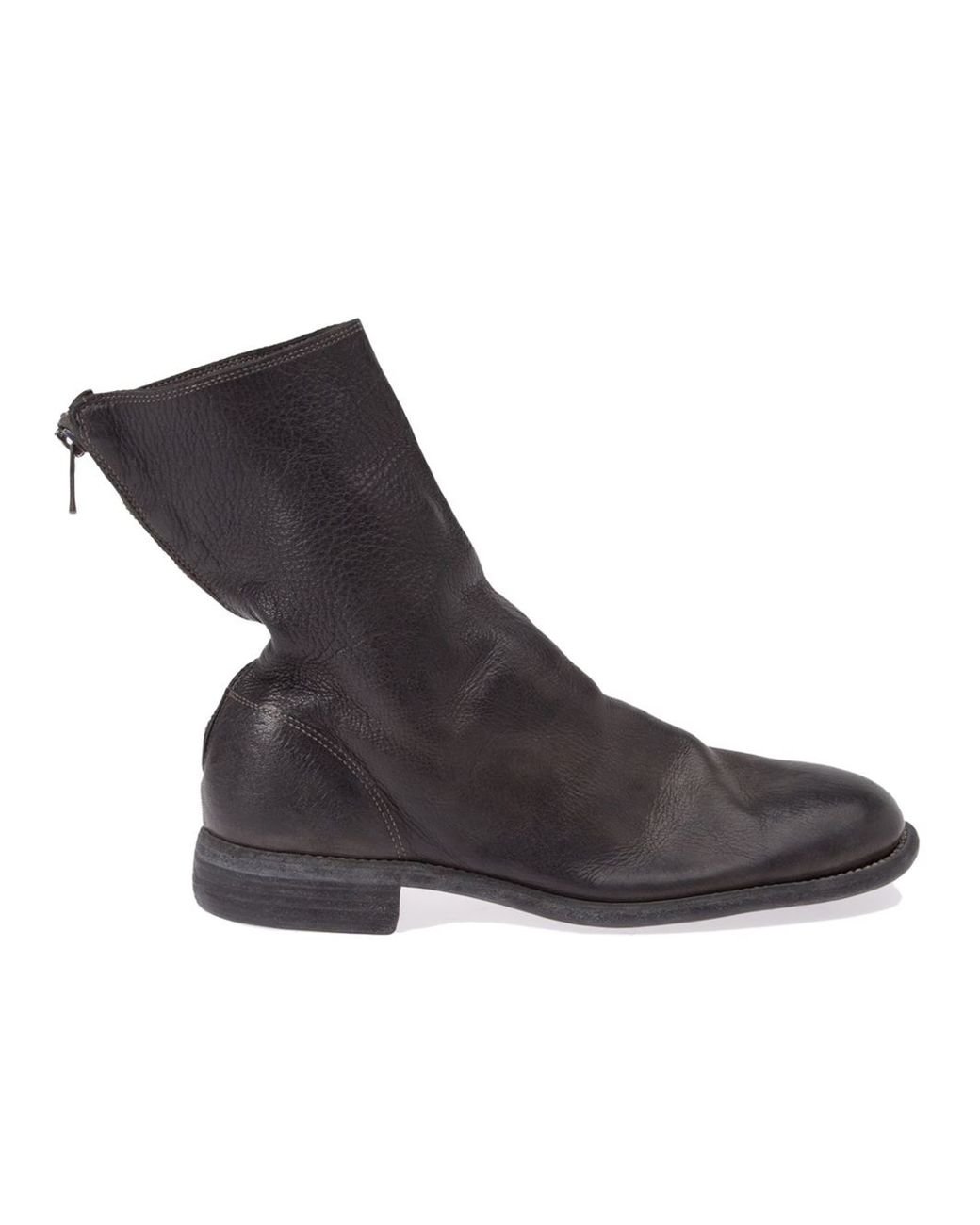 Guidi Back Zip Boots in Black for Men Lyst