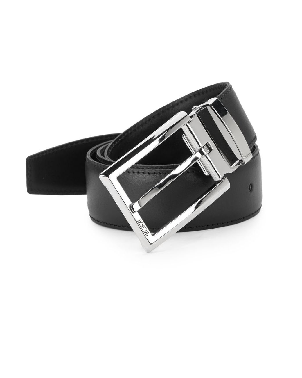 Tumi Leather Money Belt in Black for 