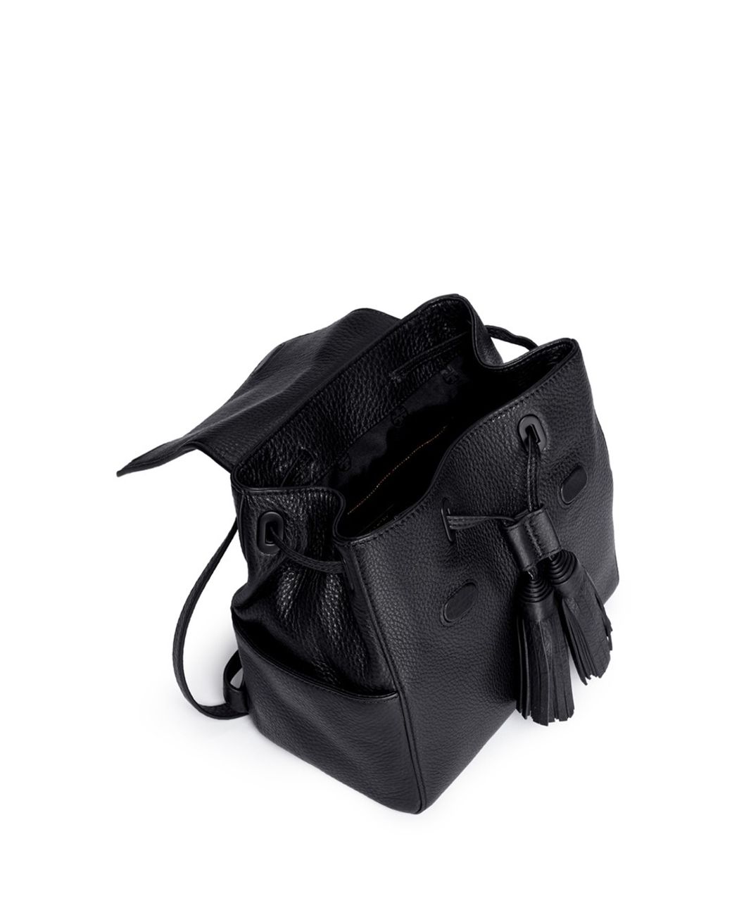 Tory Burch Women's Black Thea Mini Leather Backpack