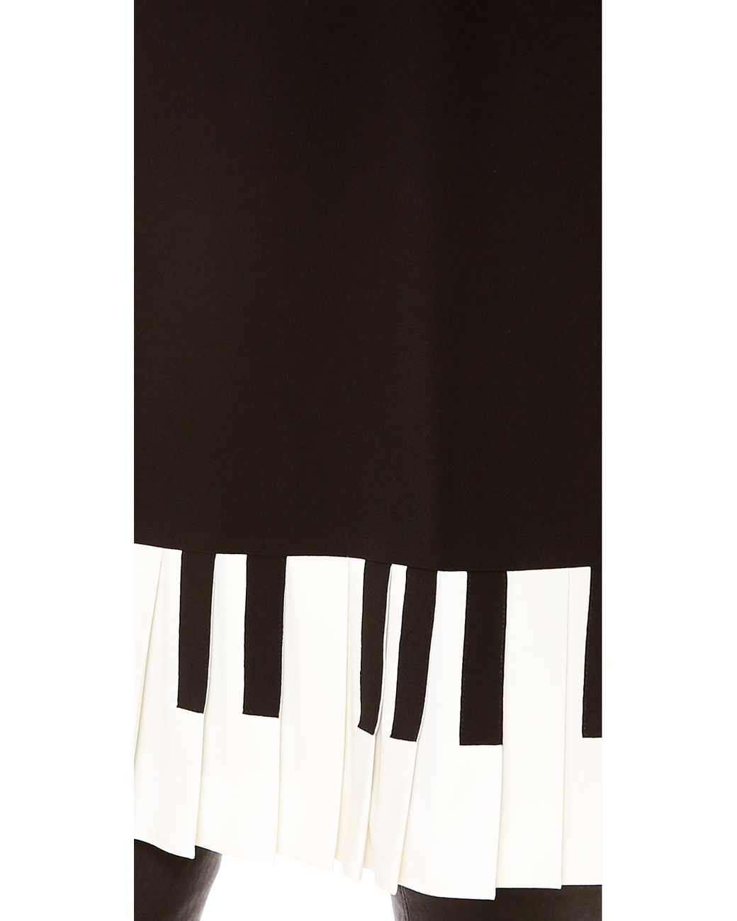 Moschino Cheap and Chic Piano Dress in Black | Lyst
