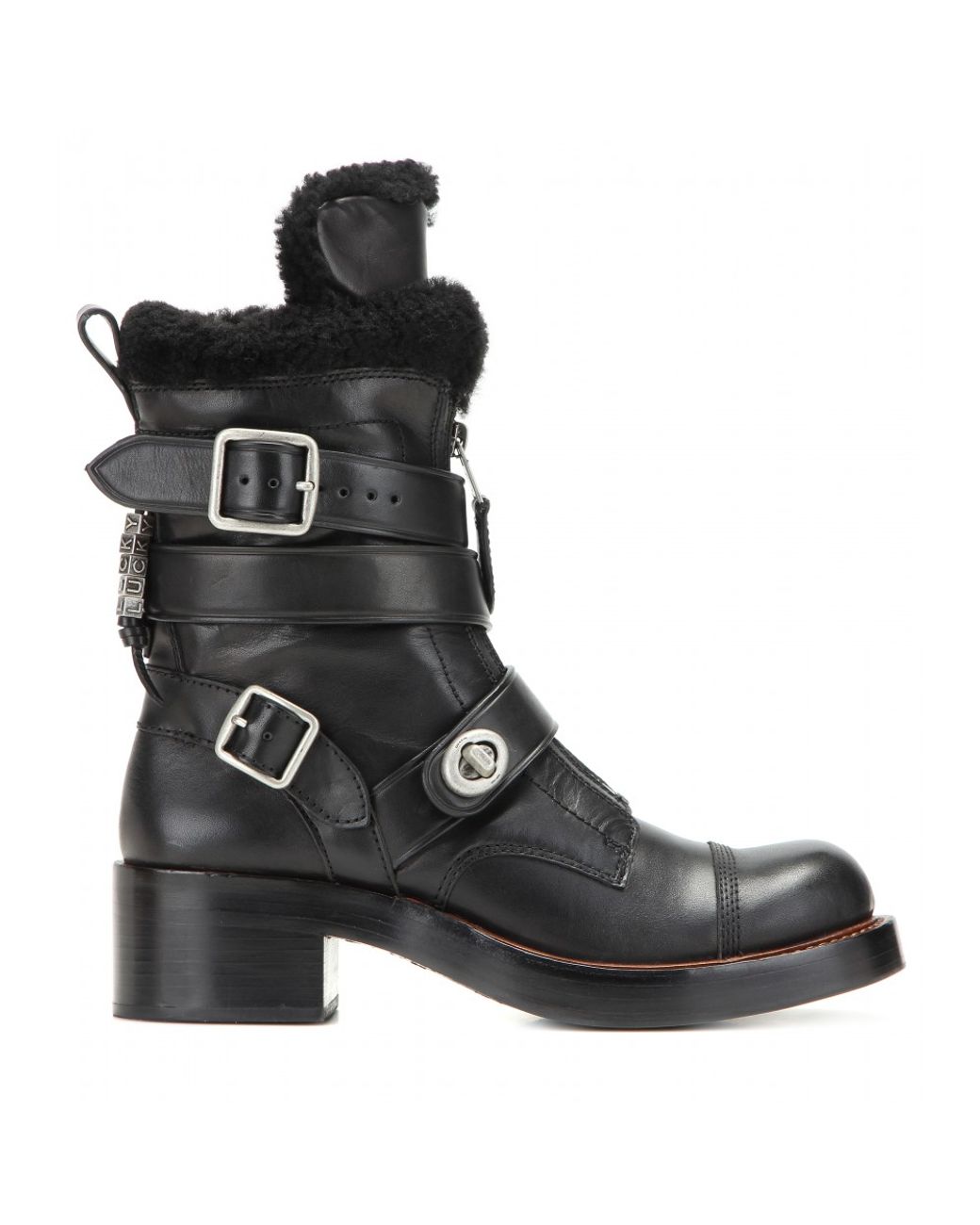 Coach moto shop bootie