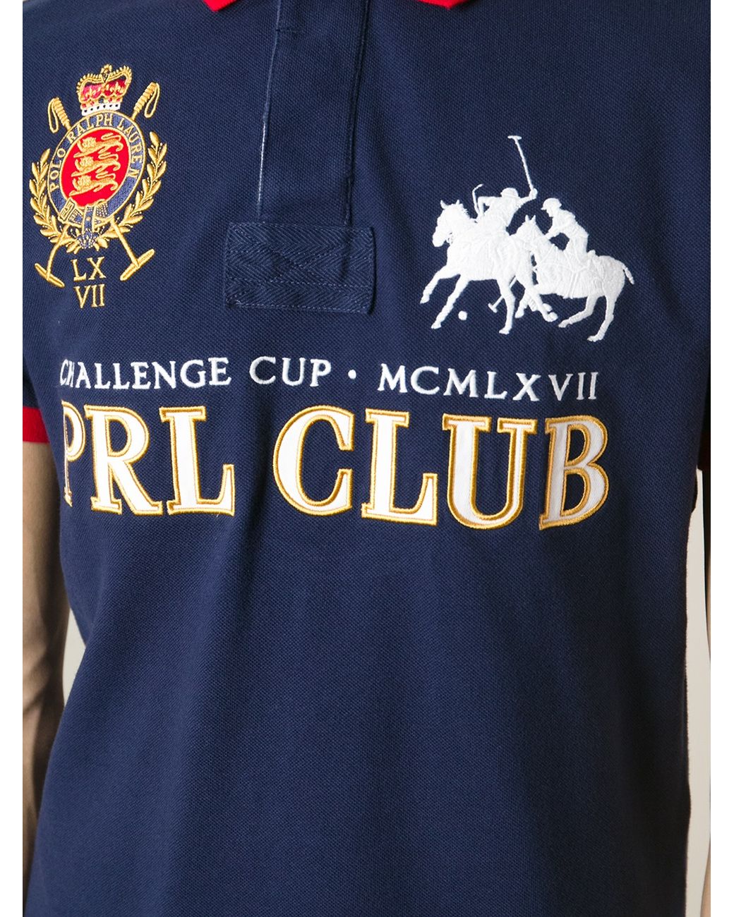 Polo Ralph Lauren Prl Club Polo Shirt in Blue for Men | Lyst