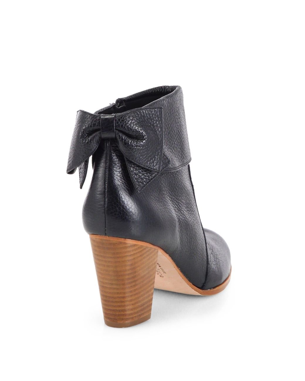 kate spade boots with bow