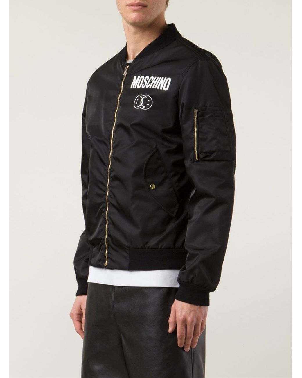 bomber jacket moschino