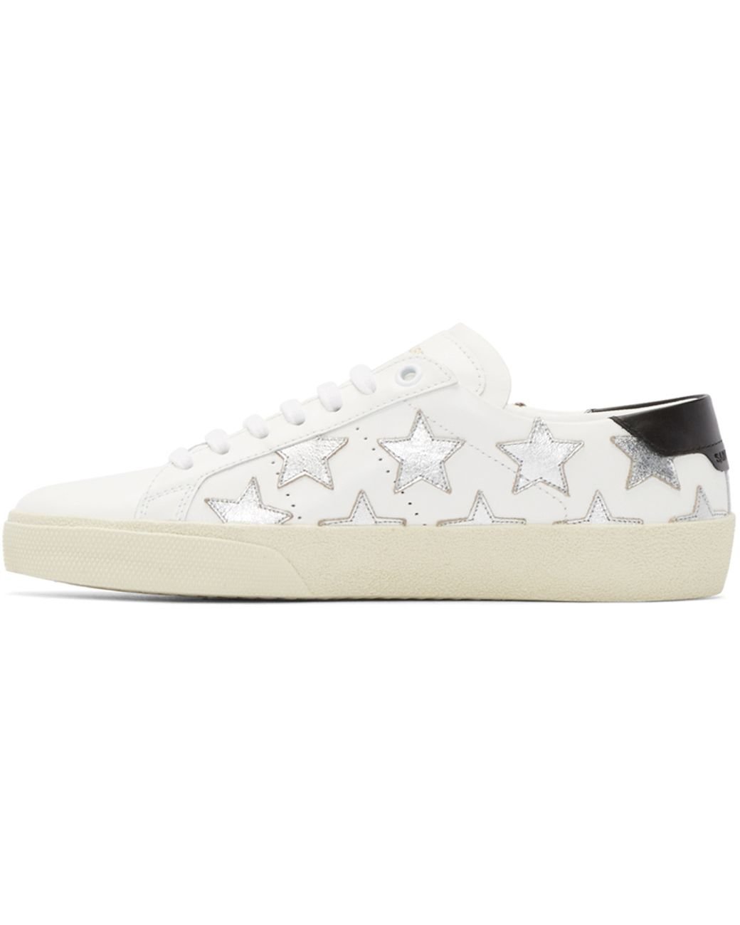 Saint Laurent Stars Embroidered SL06 Sneakers men - Glamood Outlet