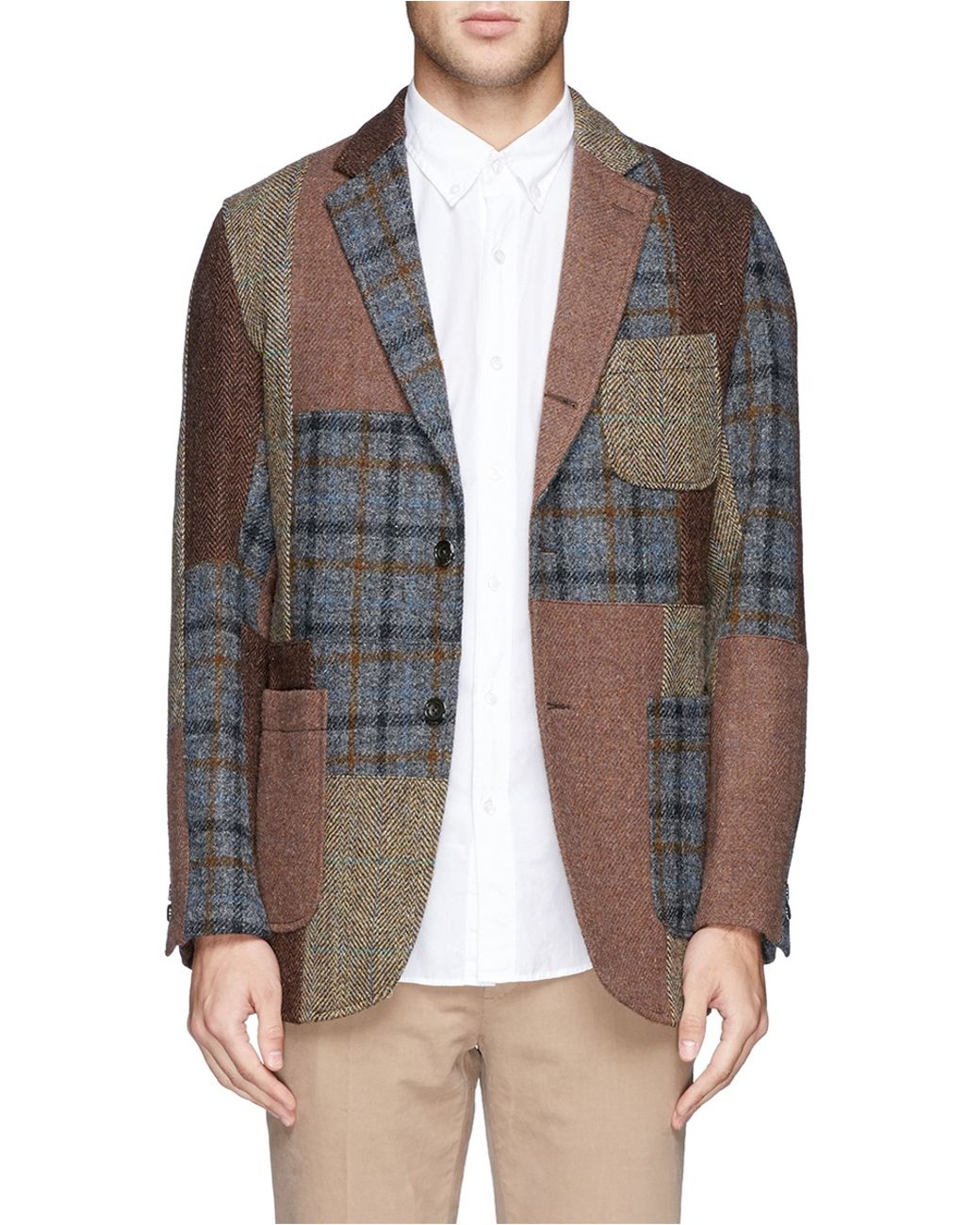 Patchwork blazer shop