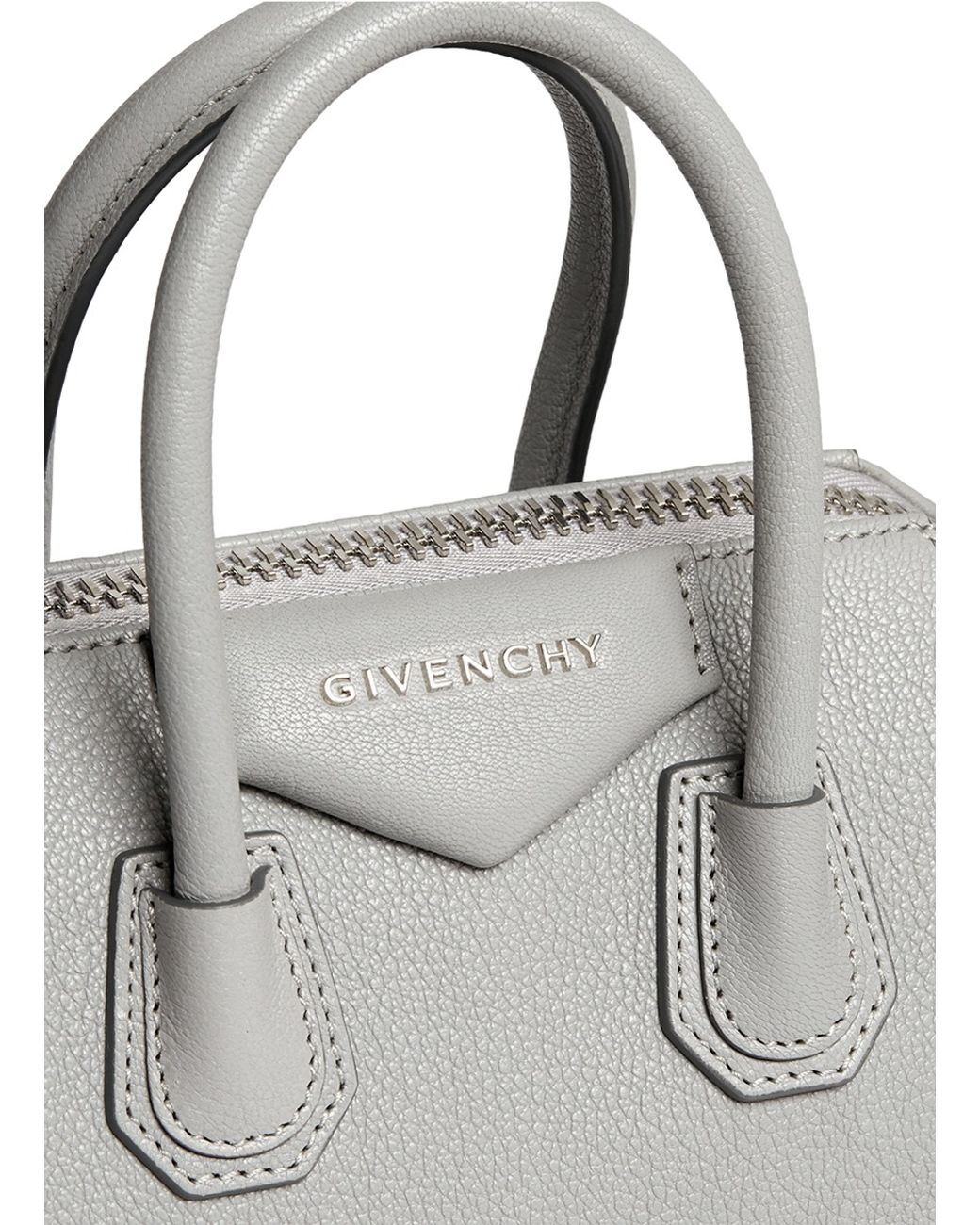 Givenchy Small Antigona Satchel Brown Leather Shoulder Bag - MyDesignerly