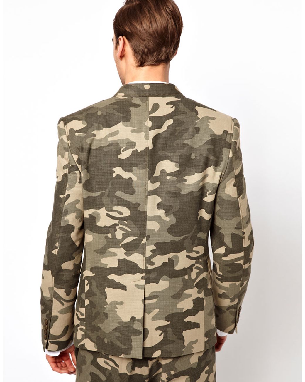 Camo suit deals coat